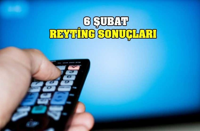 6 Şubat'ta hangi program en çok izlendi! 6 Şubat Pazar reyting sonuçları belli oldu mu?