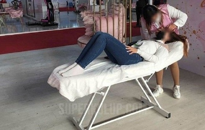 Kayseri'de etek altı skandalı