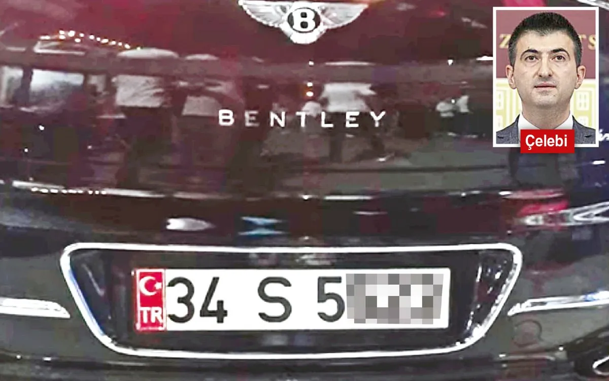 Mehmet Ali Çelebi'nin 45 milyonluk 'tahsisli' aracı! Numan Kurtulmuş'tan Çelebiye ders