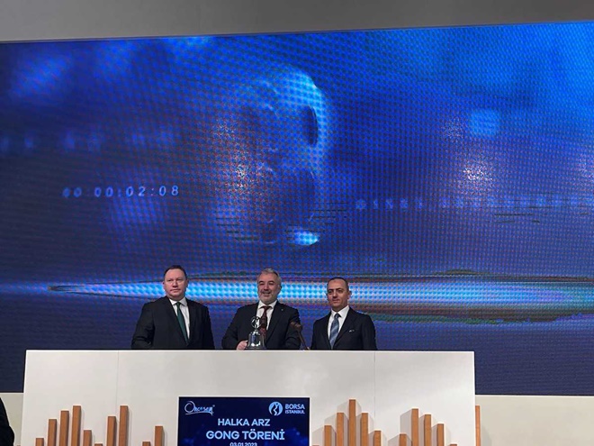 Borsa İstanbul’da 2023’ün ilk gongu Oncosem için çaldı