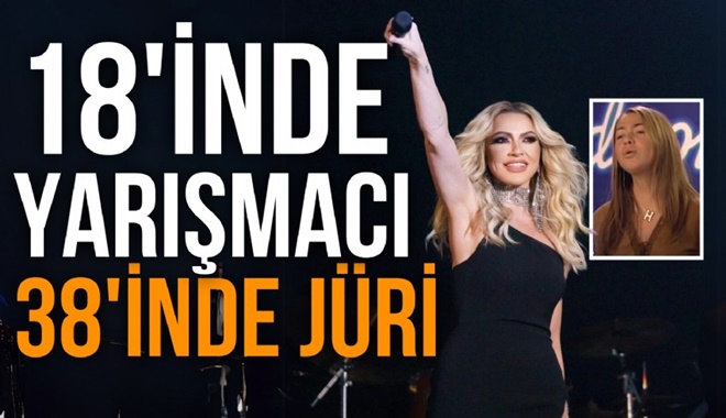 Şarkıcı Hadise 18 yaşında katıldığı yarışmanın yayınlandığı kanalda jüri oldu