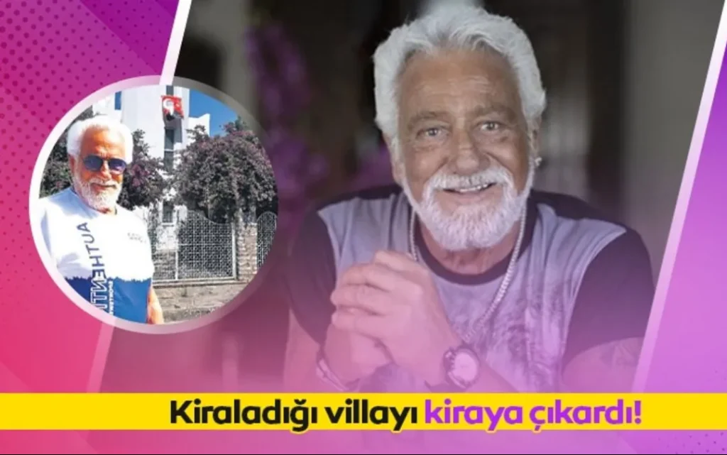 Şarkıcı Fedon kiraladığı villayı kiraya çıkardı