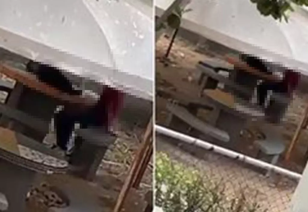 Üniversite kampüsünün ortasında kimseye aldırış etmeden cinsel ilişkiye girdiler