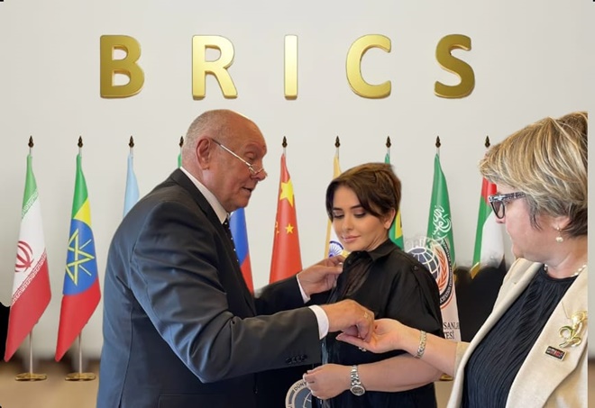 Derya Bağcı Brics Eurasia zirvesi ile dünya kamuoyunun dikkatini çekti