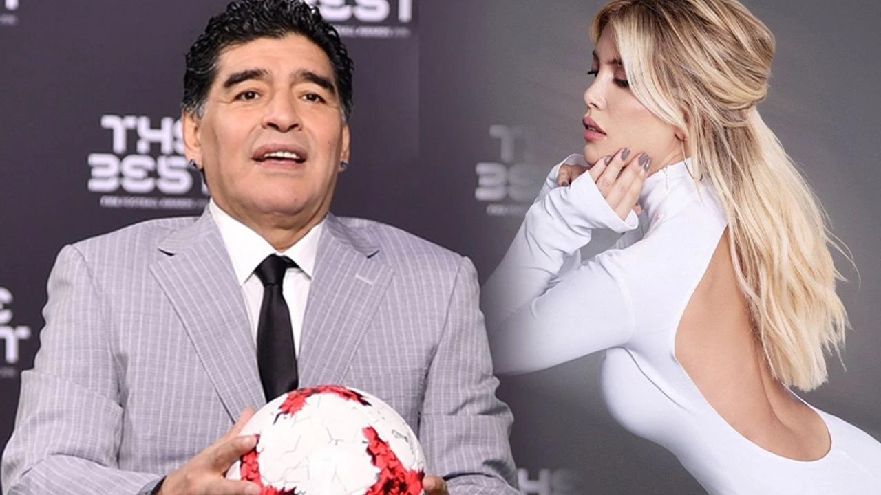 Wanda Nara ve Maradona yasak aşk mı yaşadı?