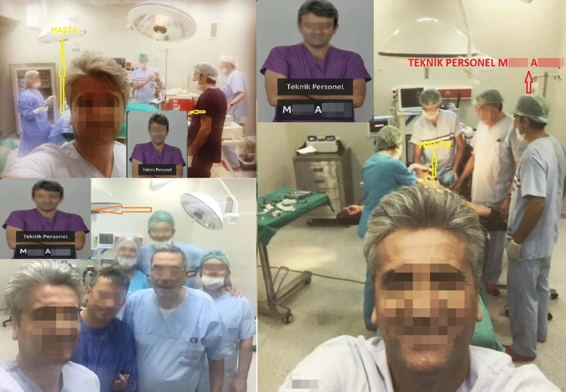 Samsun'da Ünlülerin gittiği klinikte 'Estetik skandalı' hademeler ameliyata girdi