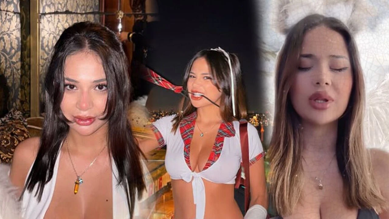 Fenomen Merve Taşkın, giyinmeyi unutup restorana gitti