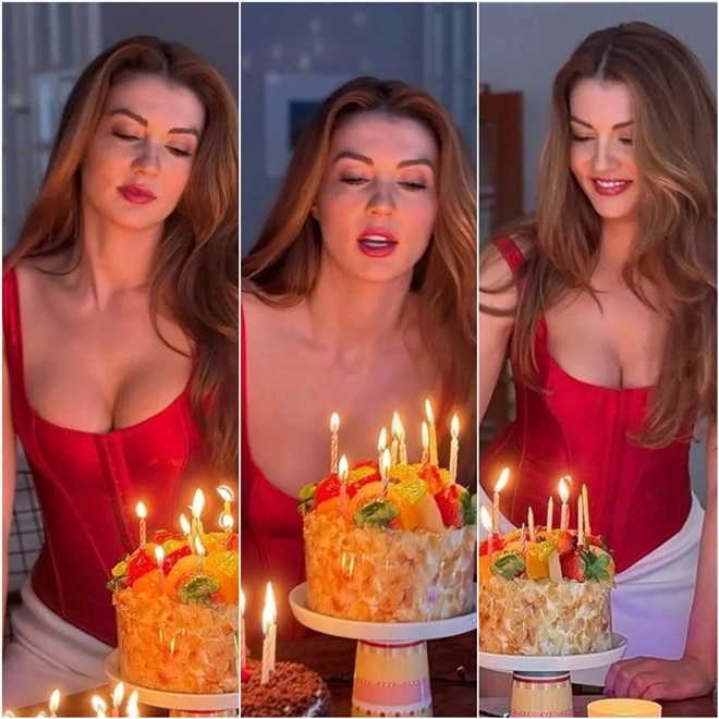 Doğum günü pozları sosyal medyayı salladı