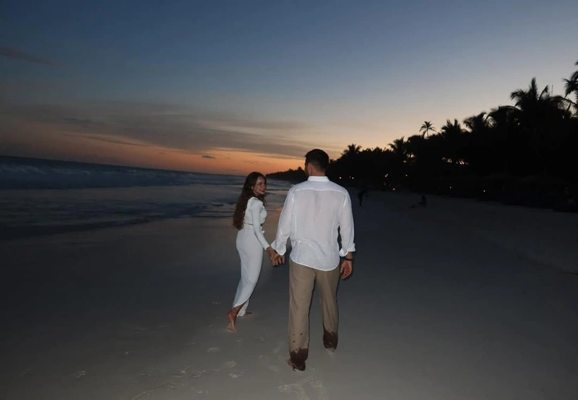 Miray Daner ilk kez paylaştı: Aydın başkanın oğluyla beraber