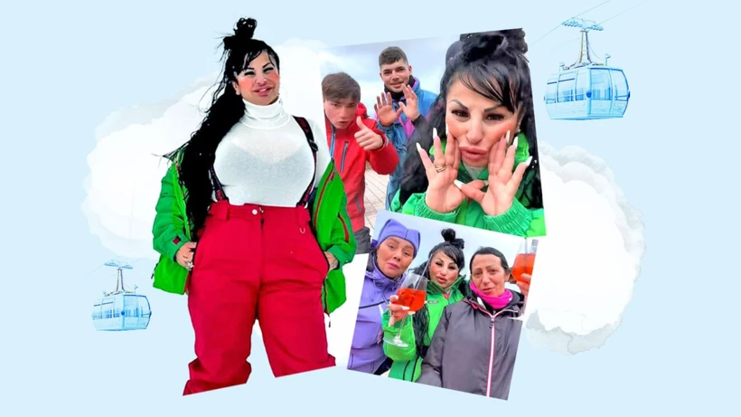 Sosyal medya fenomeni, sakin kayak merkezini birbirine kattı