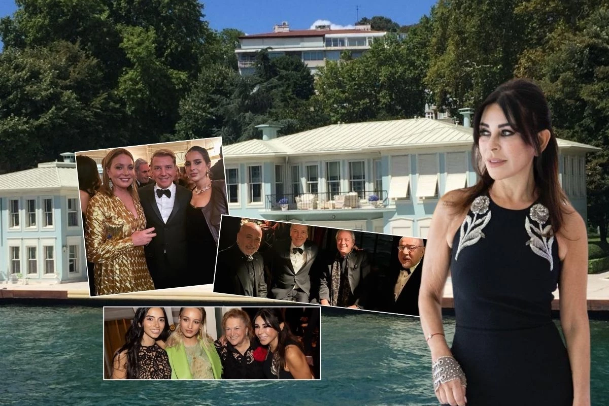 İş kadını Suzan Sabancı yalısındaki doğum günü partisinde milyarderleri ağırladı