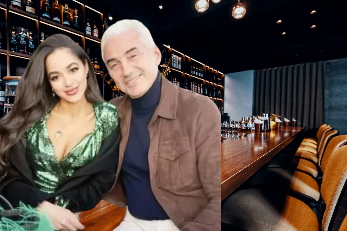 Haluk Dinçer'in genç sevgilisi çıldırdı, bardaklar havada uçuştu