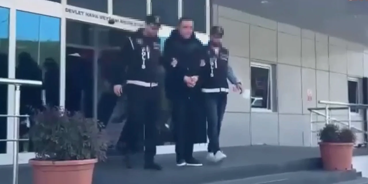 Sarallar suç örgütü yöneticisine gözaltı: Özel uçakla gelmiş...