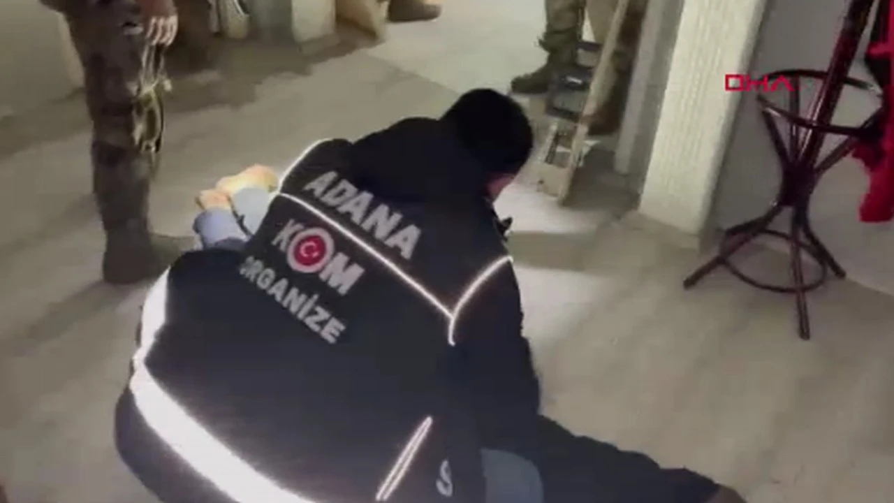 Adana merkezli 4 ilde organize suç örgütüne operasyon: 109 gözaltı