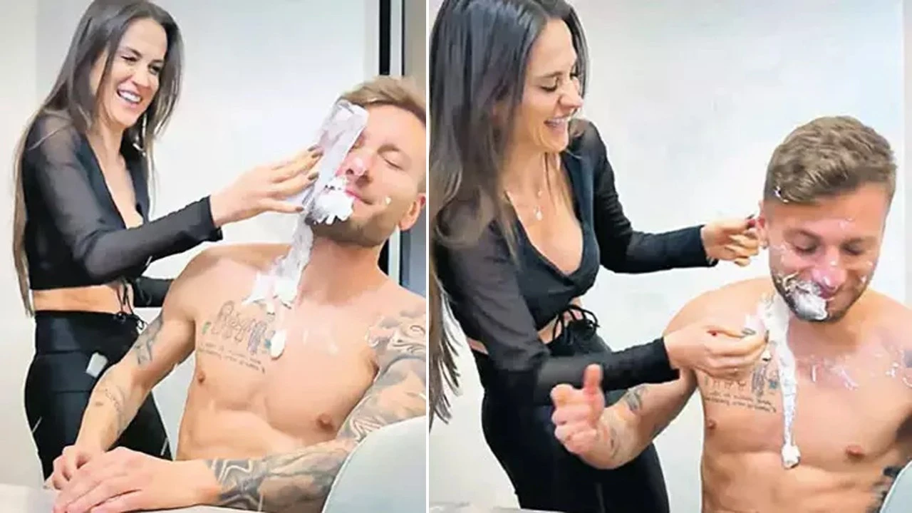 Yakışıklı futbolcu ve eşinden şaşırtan paylaşım