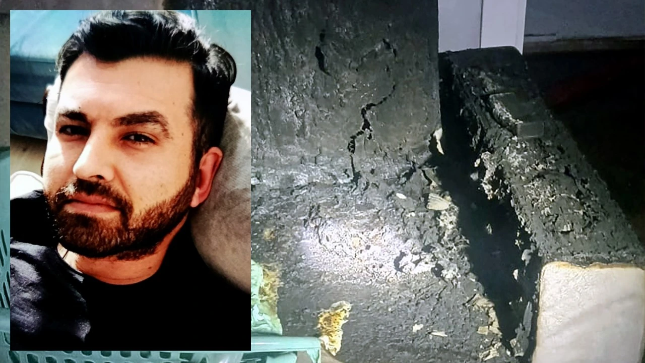 Yanan dairede cesedi bulunan talihsiz adamı komşusu öldürmüş