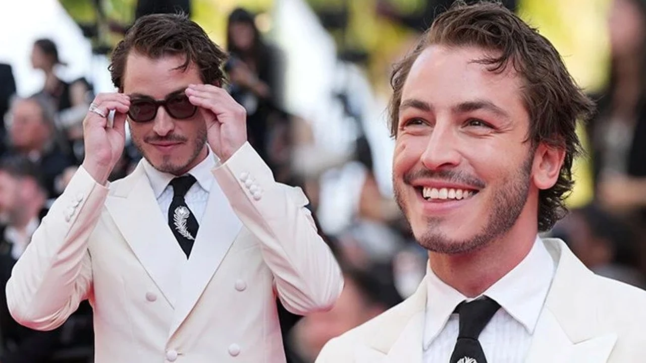 Boran Kuzum, Cannes kırmızı halısında tarzıyla ilgi topladı