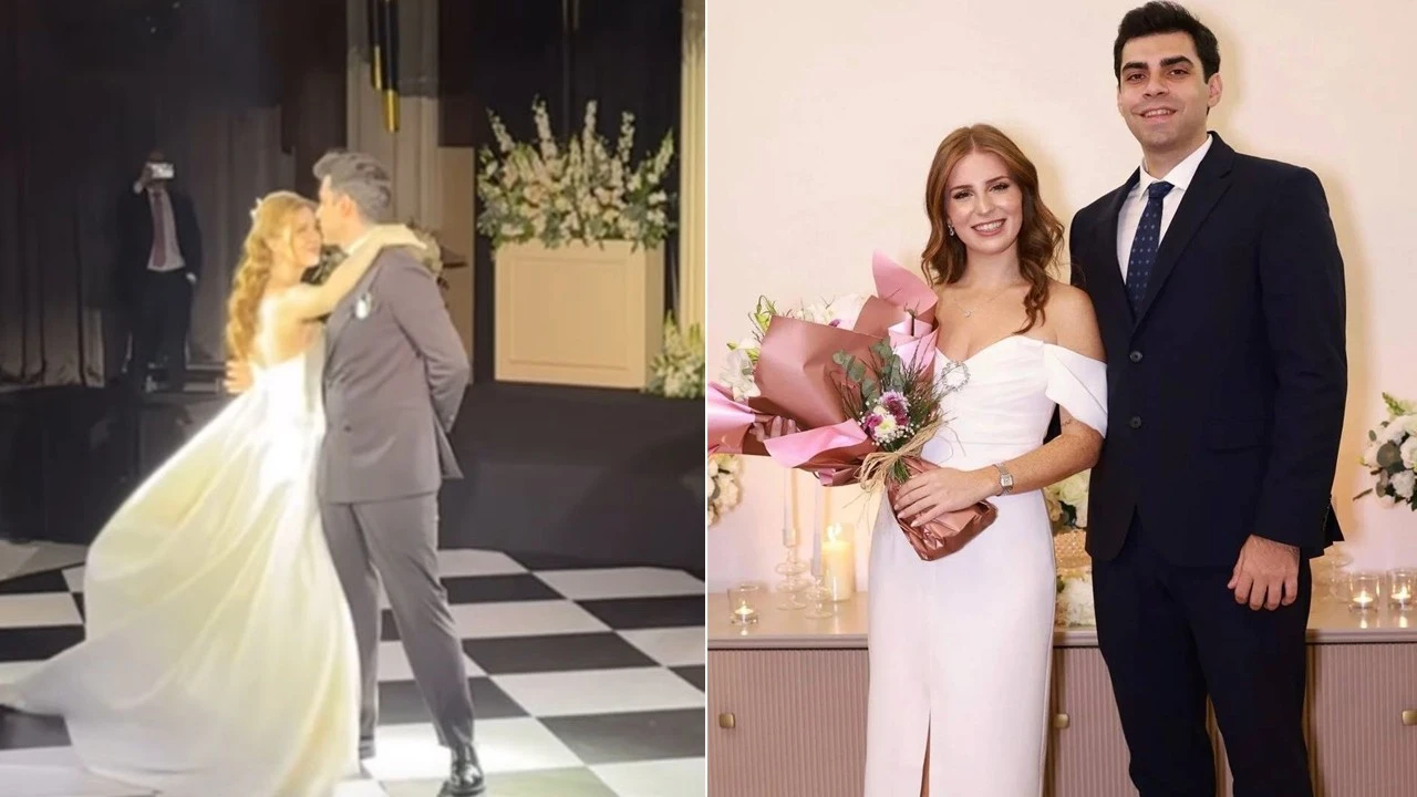 Zeynep Özkaya ile pilot sevgilisi Oğulcan Can evlendi