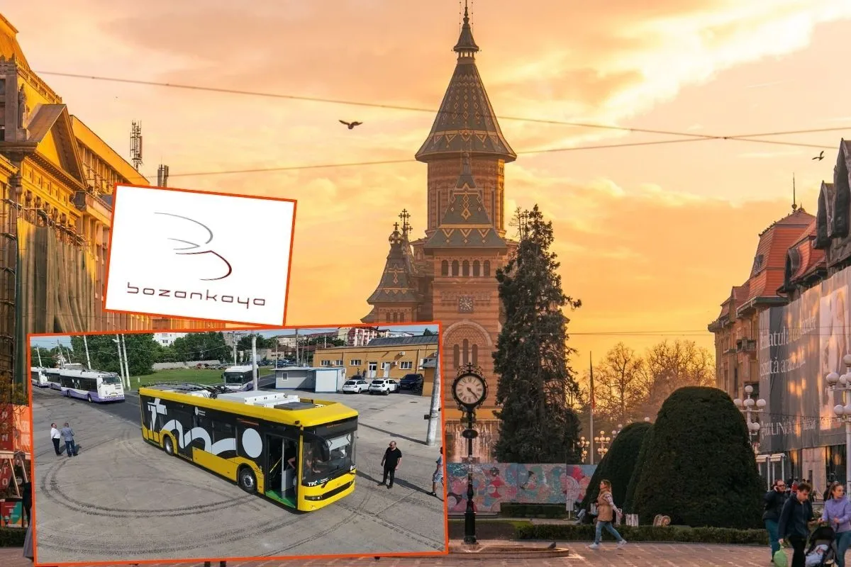 Bozankaya’dan Timişoara’ya Yeni Nesil Troleybüs Teslimatı