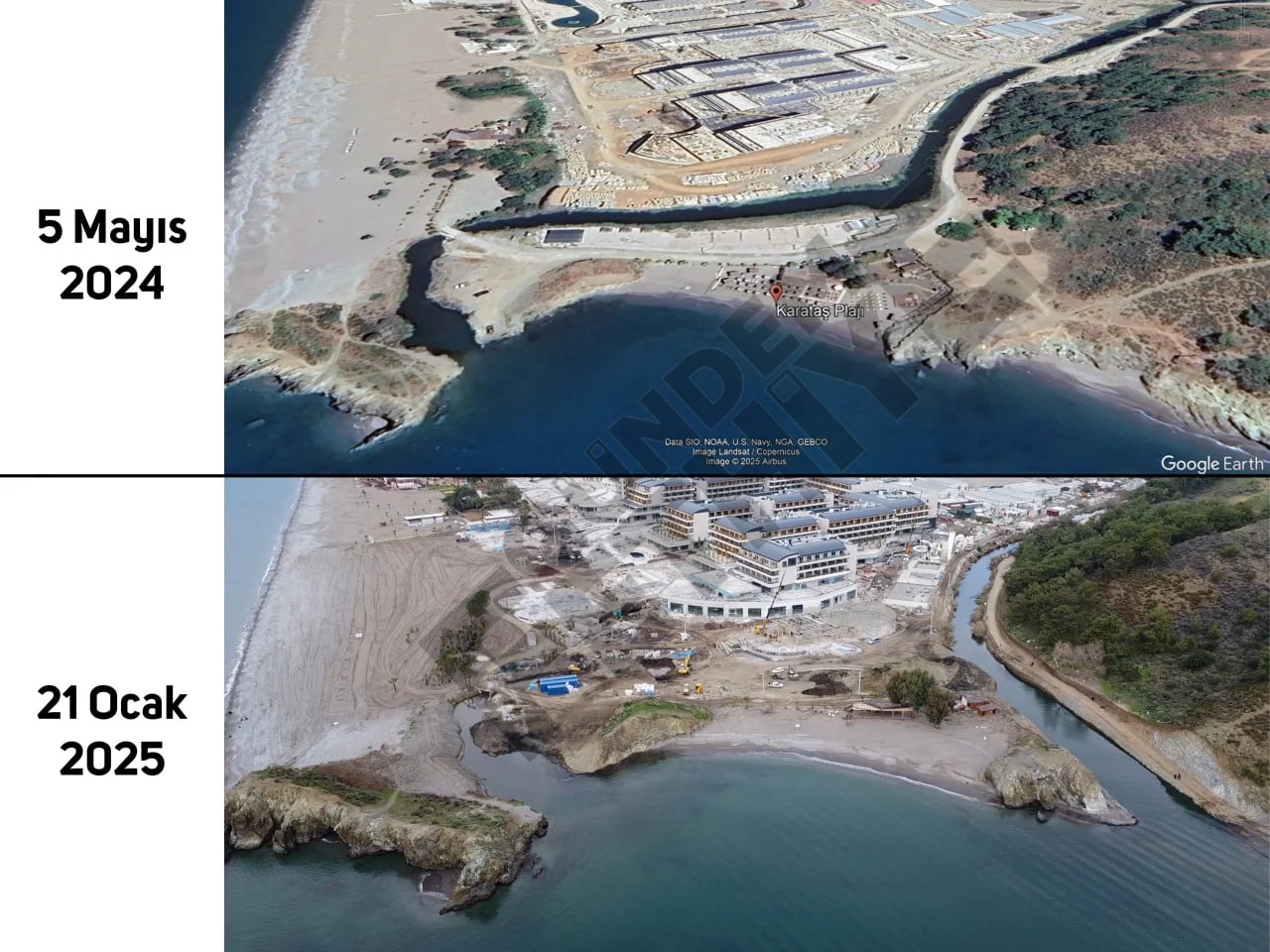 Fethiye’de 5 Yıldızlı Otelin Kaçak Yapıları Doğayı Tahrip Etti! Bakanlıktan Milyonluk Ceza