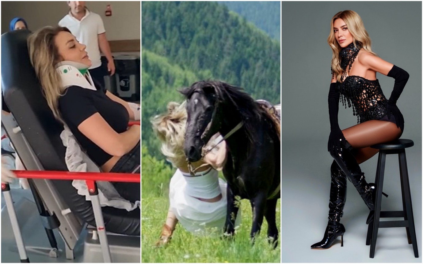 Pınar Yıldız Klip Çekiminde Attan Düştü: Geçici Hafıza Kaybı Yaşadı