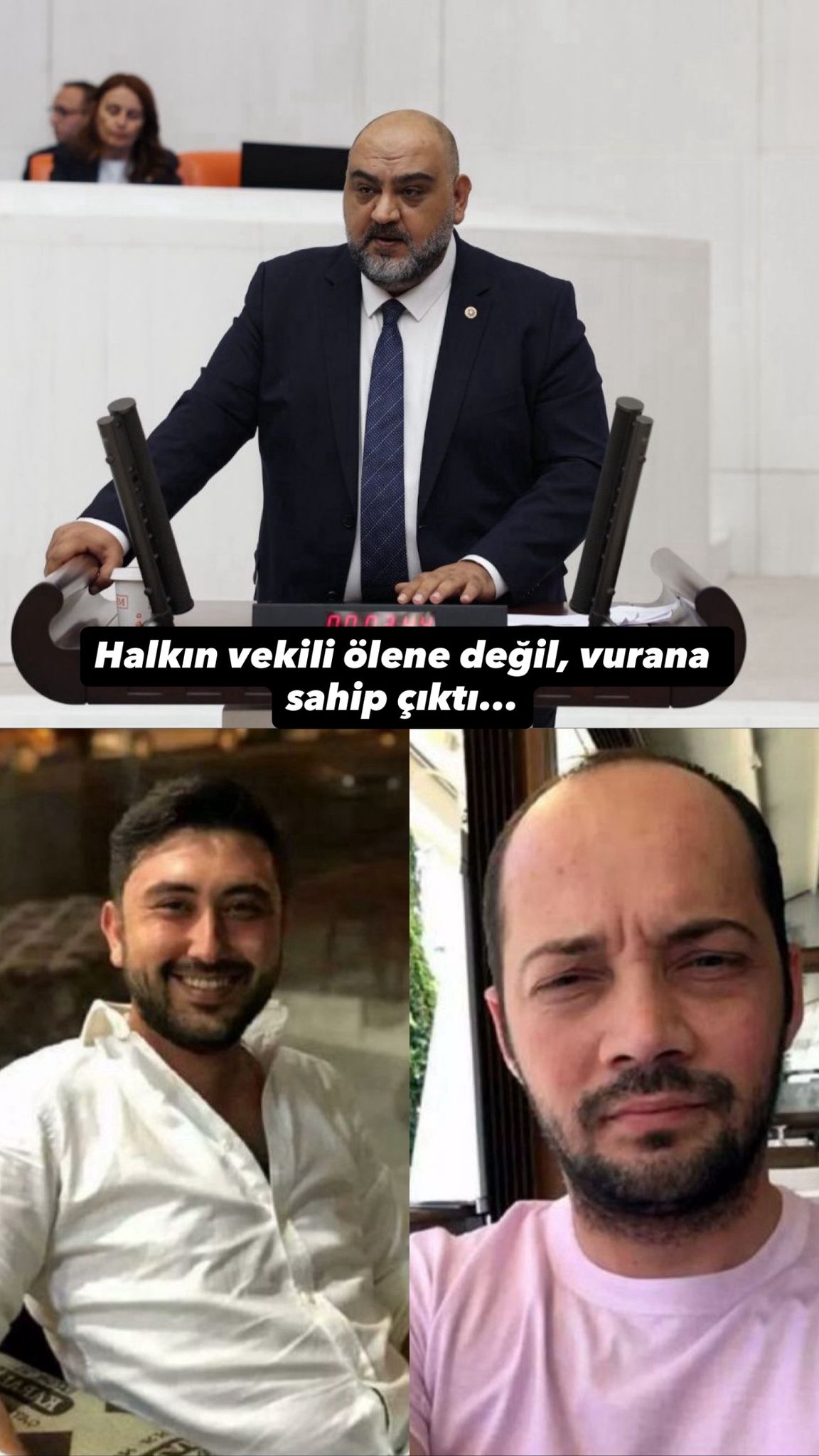 Halkın Vekili Ölene Değil, Vurana Sahip Çıktı...