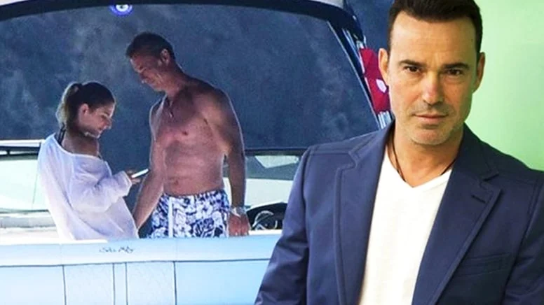 Yeğeniyle teknede uygunsuz şekilde görüntülenmişti!