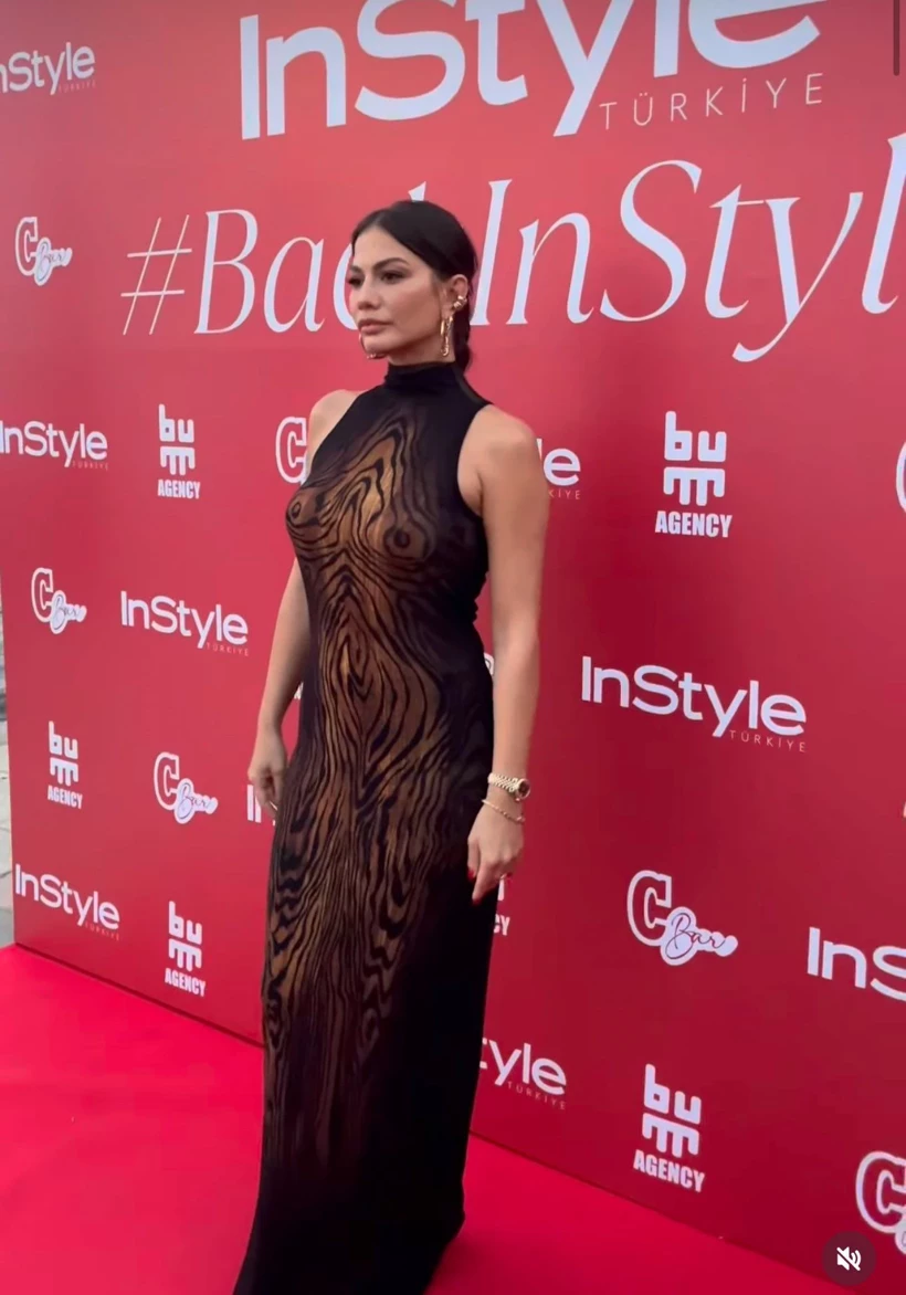 Demet Özdemir, InStyle Gecesinde Göz Kamaştırdı: Kıyafetiyle Hipnoz Etti!