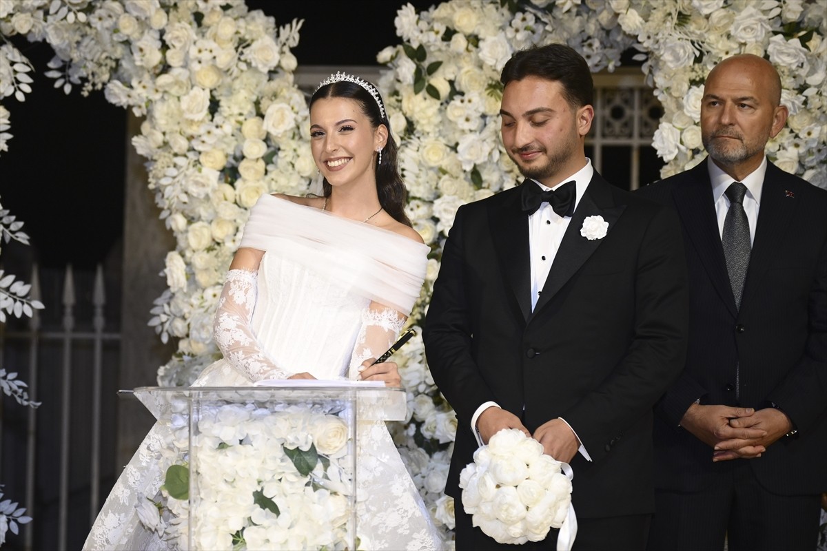 Fahrettin Altun’un Oğlu Mustafa Bilge Altun, Rümeysa Reis ile Dünyaevine Girdi