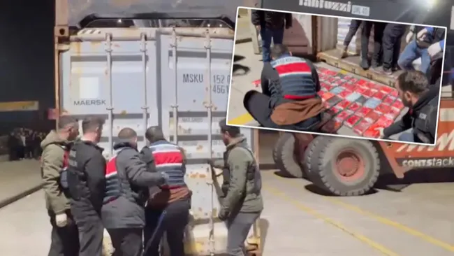 İstanbul’da Panama bandıralı gemiye kokain baskını!