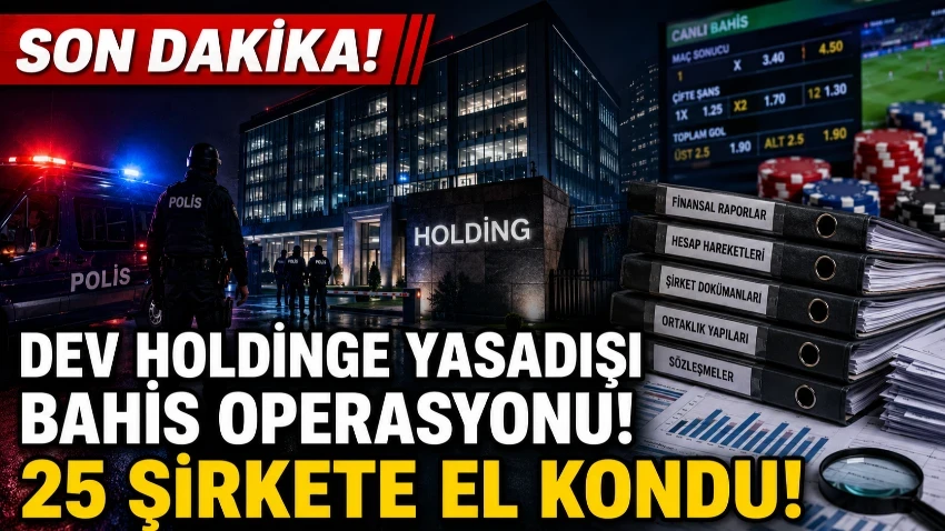 Turuncu Holding'e operasyon: 25 şirkete kayyum atandı
