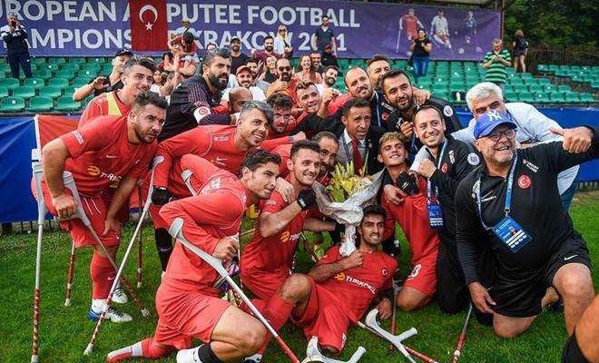 Ampute Milli Futbol Takımı'ndan tarihi başarı!