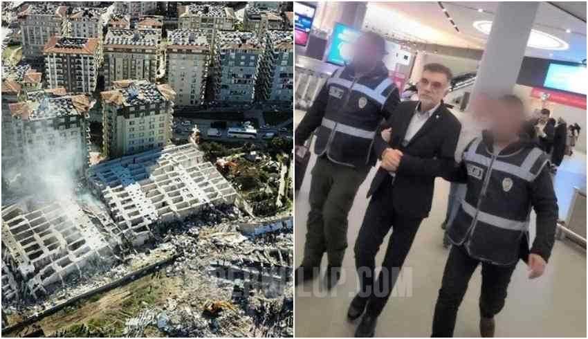 Rönesans rezidansın müteahhidi Mehmet Yaşar Coşkun yurt dışına kaçarken yakalandı!