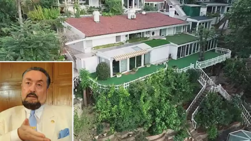 Adnan Oktar'ın lüks villası satıldı! İşte alan isim