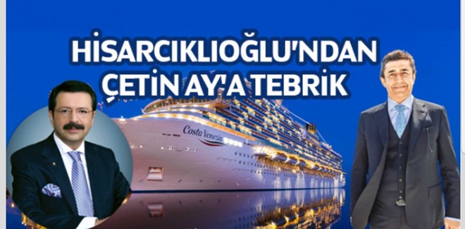 Rifat Hisarcıklıoğlu'ndan Çetin Ay'a tebrik mesajı