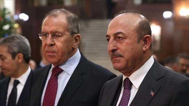 Bakan Çavuşoğlu, Rus mevkidaşı Lavrov ile görüştü