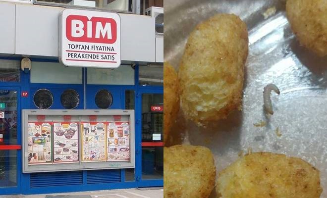 ŞOK! BİM’de kurtlu tavuk skandalı!