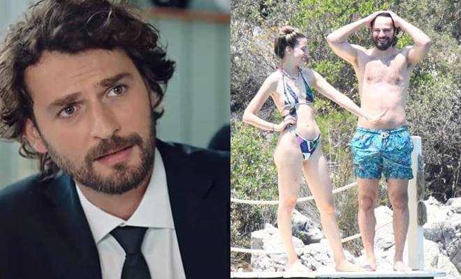 Birkan Sokullu sevgilisi Eda Gürkaynak'ı öpücüklere boğdu!