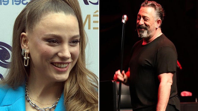 Cem Yılmaz'dan Serenay Sarıkaya sorusuna tepki