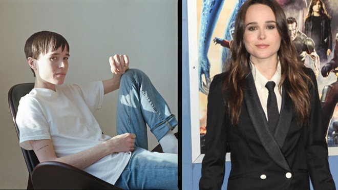 Cinsiyet değiştiren Elliot Page'den mayolu fotoğraf
