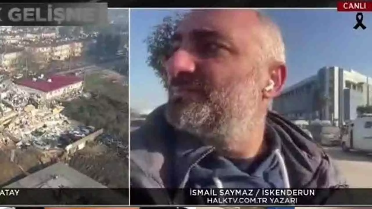 İsmail Saymaz'a Hatay'da canlı yayında şok!