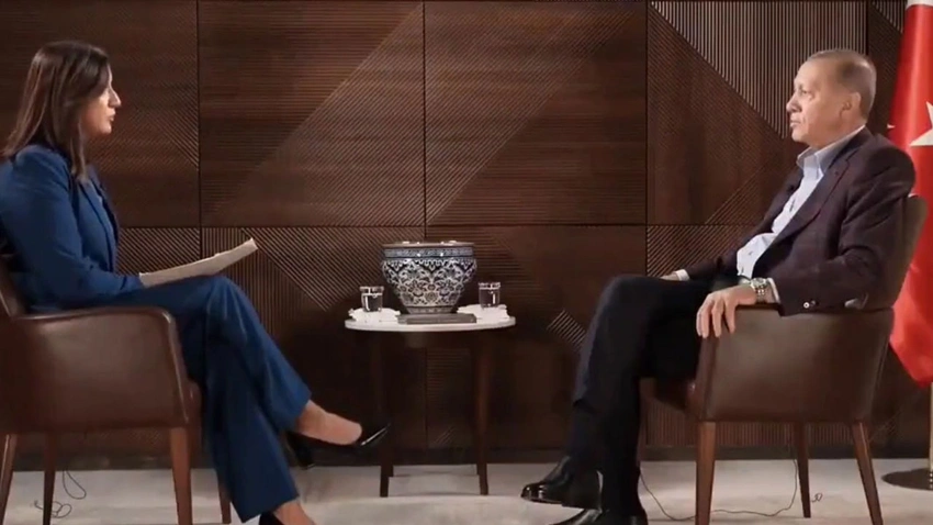 Cumhurbaşkanı Erdoğan'dan ABD'li sunucuya sert tepki: Kesmeye hakkın yok. Saygı duyacaksın, yargının verdiği karara saygı duyacaksın