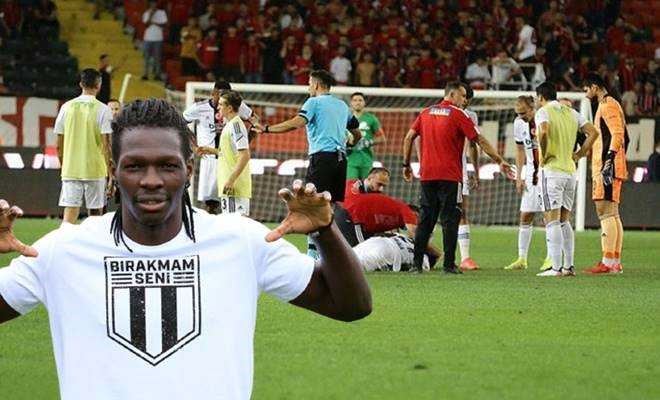 Beşiktaşlı futbolcu N’Sakala taburcu oldu
