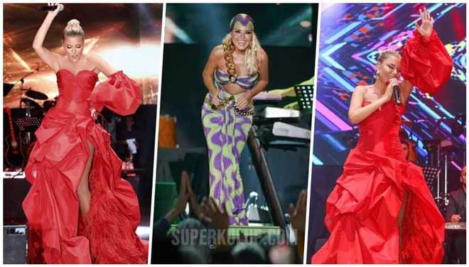 Gülben Ergen'i Konser boyunca talihsizlikler peşini bırakmadı!
