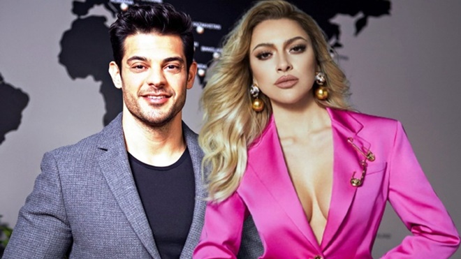 Hadise yüzüğünü gösterdi