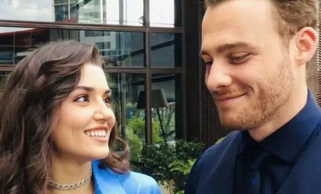 Kerem Bürsin ve Hande Erçel aşklarını ilan etti!