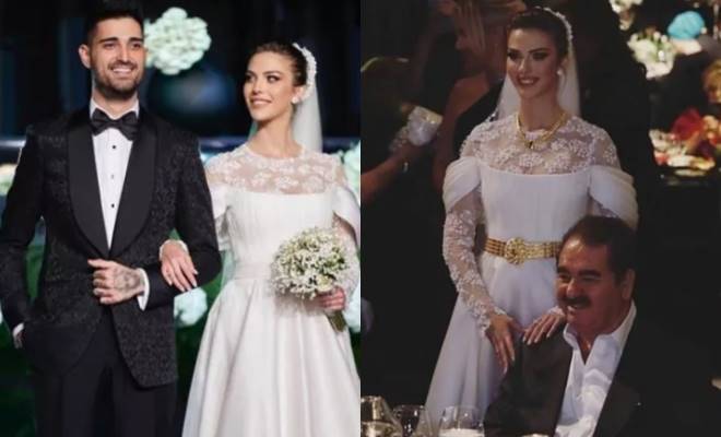 İŞTE! İbrahim Tatlıses'in gelini Yasemin Şefkatli'ye taktığı altın kemerin fiyatı