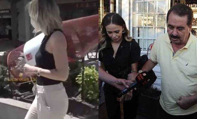 ŞOK! İbrahim Tatlıses'in koruması görüntü alan gazetecilere saldırdı