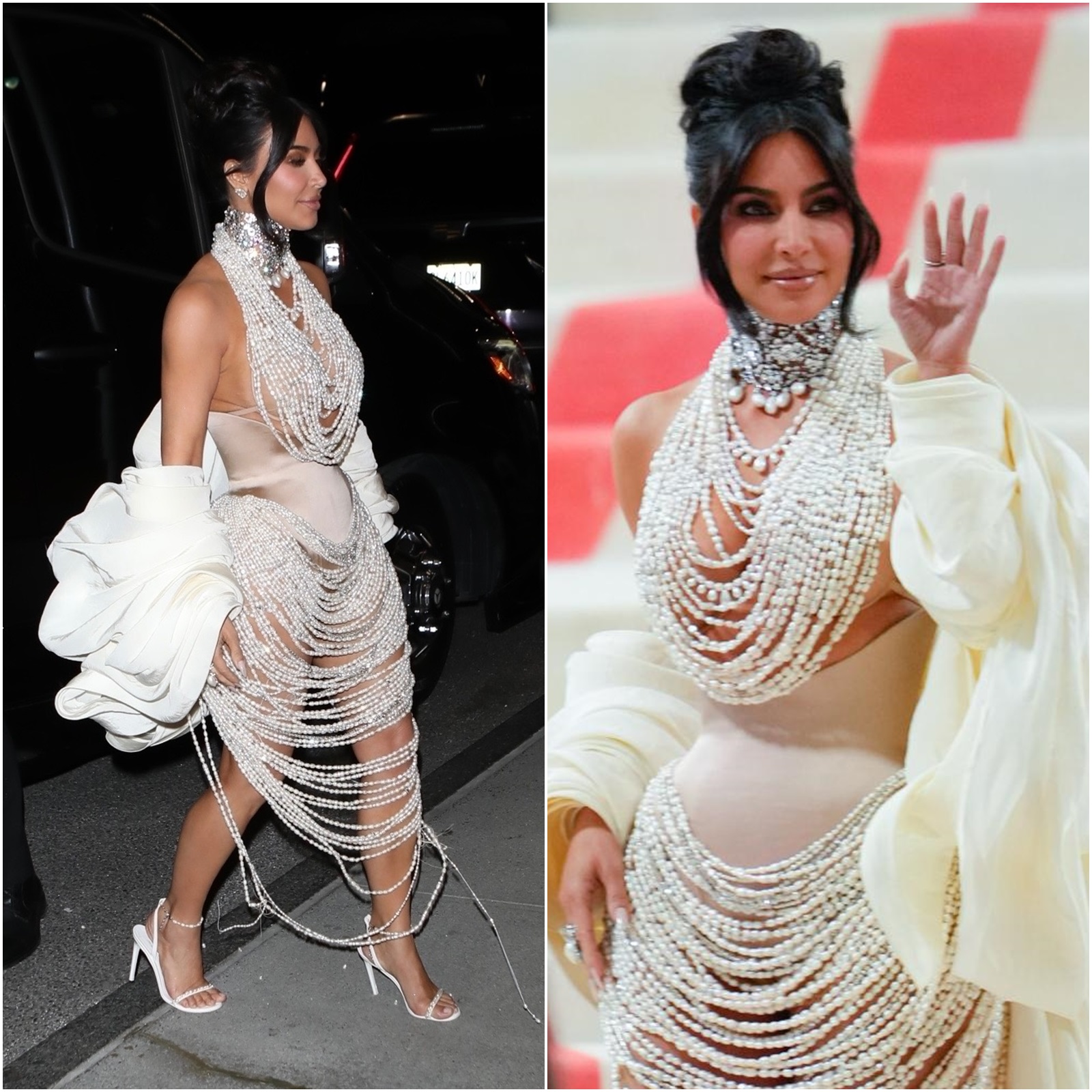 Kim Kardashian Met Gala'ya damga vurmuştu!