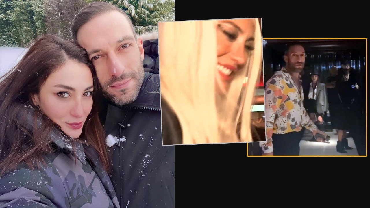 Merve Oflaz Allan Hakko ile sarı peruk takarak buluştu